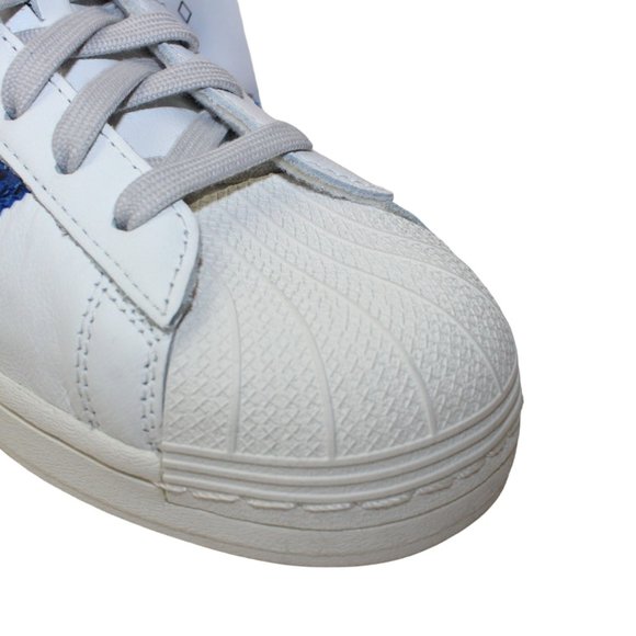 Adidas Superstar 'White Orange Rush Snakeskin' Men's 10.5 NEW! FZ6476 - Picture 14 of 14